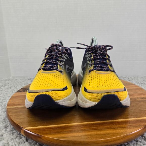 Saucony Endorphin Speed 3 Navy Yellow Athletic Running Shoe Womens 7.5 S10756-65 - Picture 4 of 12